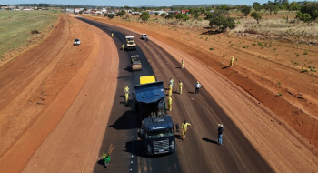 Hidrolândia a Bela Vista! Pavimentação da GO-219 recebe capa asfáltica